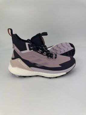 Adidas Terrex Free Hiker 2 Gore-Tex Womens Size 8.5 Shoes Purple Fig Silver NEW